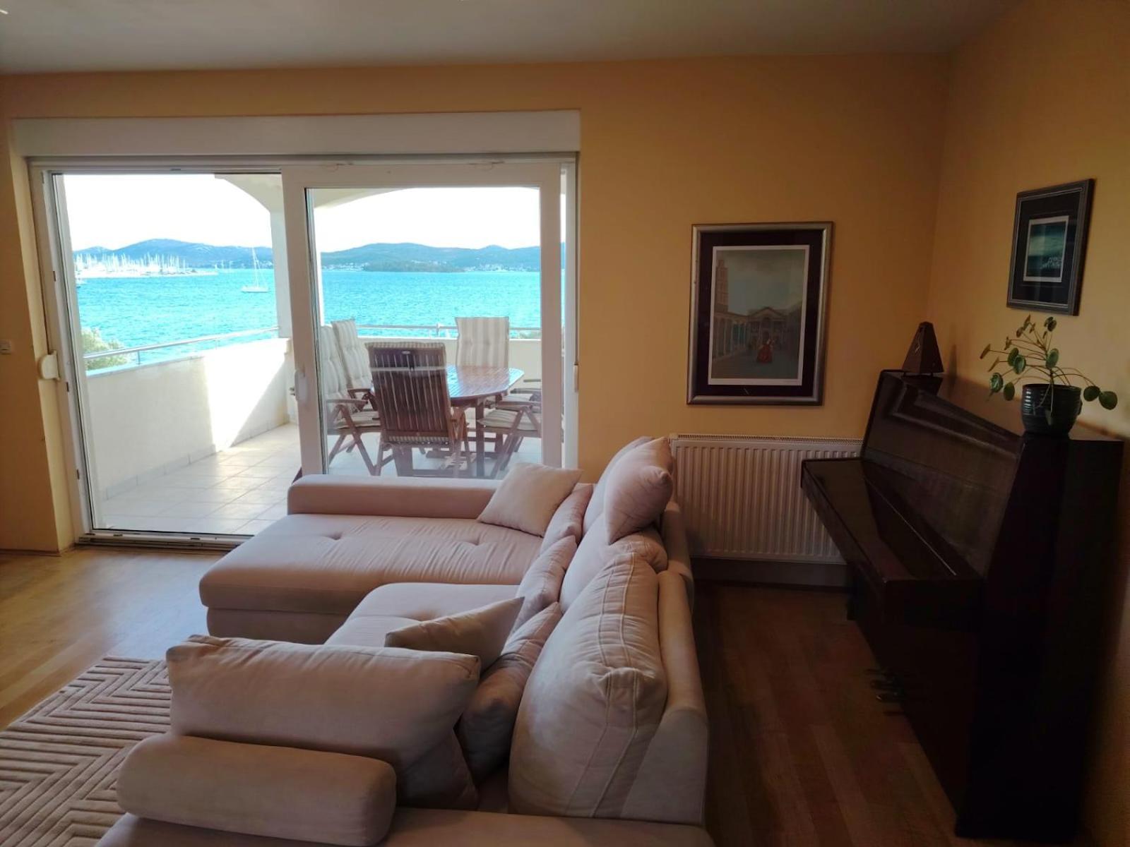 Luxury Beach Apartment Biograd na Moru Kültér fotó