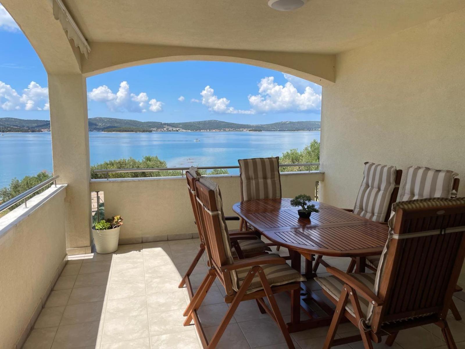 Luxury Beach Apartment Biograd na Moru Kültér fotó